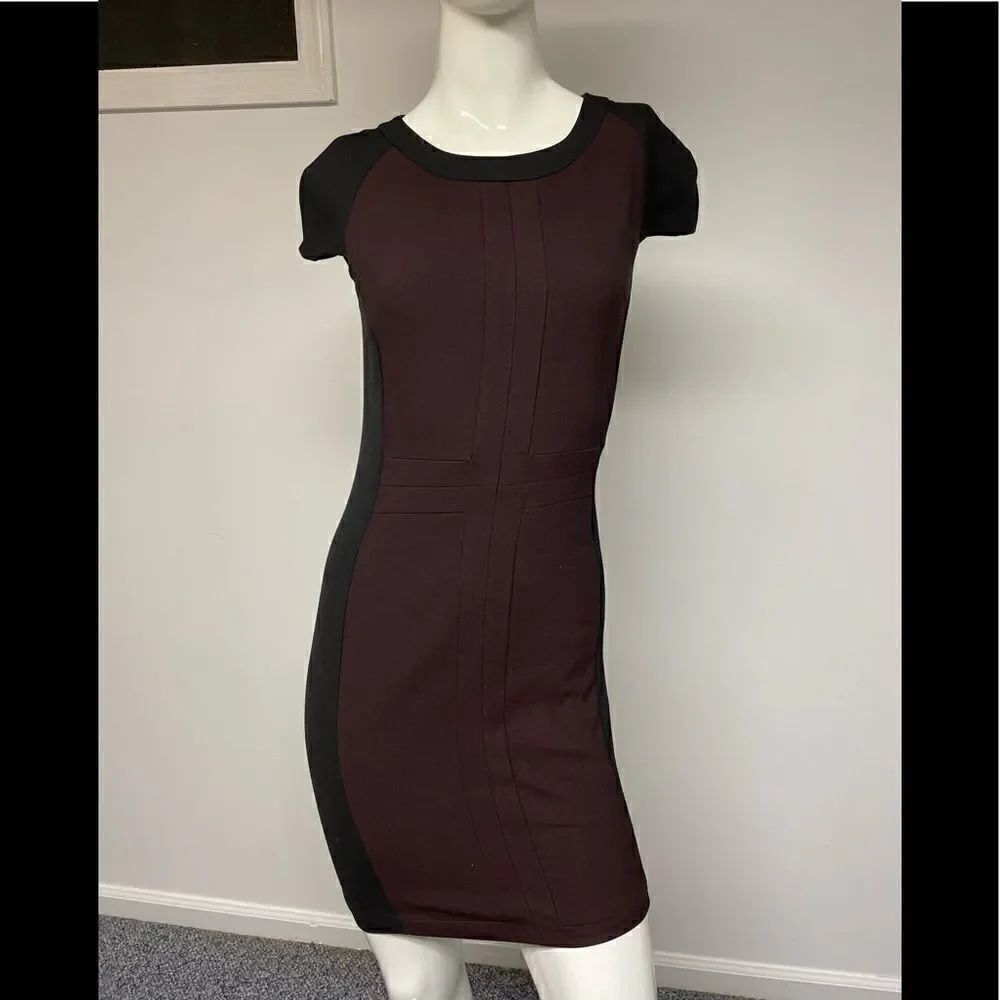 Zara Colorblock Mini Dress